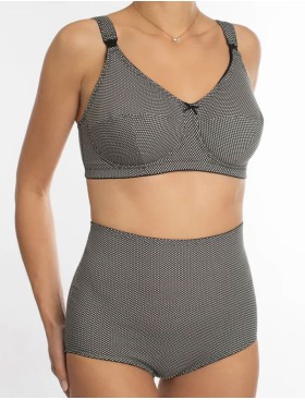 Трусы макси хлопковые Valmira 2930/G гусиные лапки, Цвет: гусиные лапки, Размеры: L, изображение 3