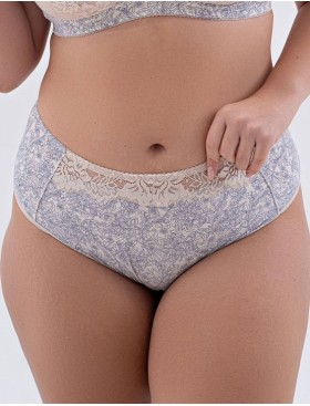 Трусы хлопковые Valmira 2955/G синий меланж, Цвет: синий меланж, Размеры: L