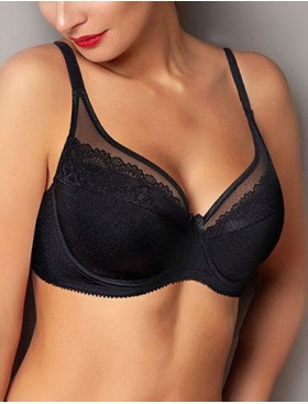 Бюстгальтер на поролоне Albina L ELEGANT 8082 черный, Цвет: черный, Размеры: 80D