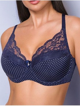 Бюстгальтер поролоновый Albina L SCARLETT 8085 синий, Цвет: синий, Размеры: 75G