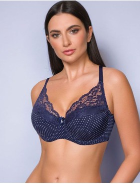 Бюстгальтер поролоновый Albina L SCARLETT 8085 синий, Цвет: синий, Размеры: 75G, изображение 3