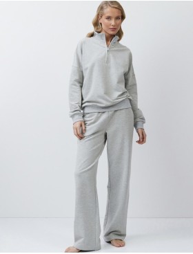 Домашний костюм с брюками Aruelle AVY SET, Цвет: светло-серый, Размеры: S, изображение 2