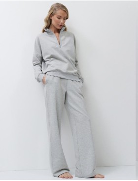 Домашний костюм с брюками Aruelle AVY SET, Цвет: светло-серый, Размеры: S, изображение 4