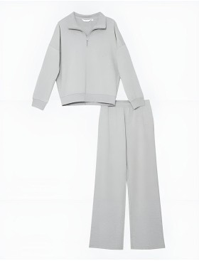 Домашний костюм с брюками Aruelle AVY SET, Цвет: светло-серый, Размеры: S, изображение 6