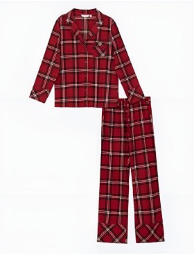 Пижама мужская из фланели Aruelle BENNY, Цвет: красный, Размеры: M, изображение 5