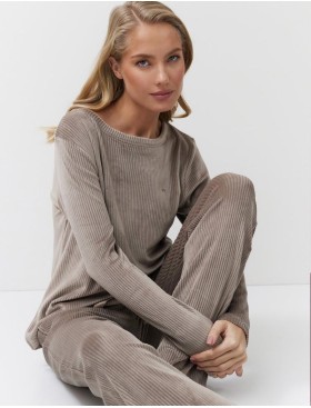 Женский домашний комплект Aruelle CAPUCINE SET SOFT, Цвет: капучино, Размеры: M