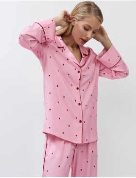 Пижама женская из вискозы Aruelle CHERIE, Цвет: розовый, Размеры: S