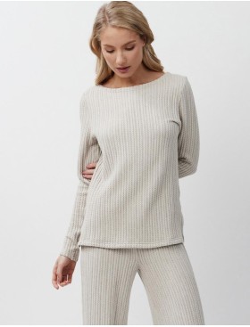 Женский домашний комплект Aruelle ESTELLE SET, Цвет: светло-бежевый, Размеры: S