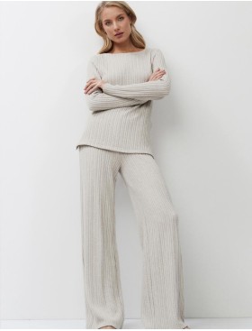 Женский домашний комплект Aruelle ESTELLE SET, Цвет: светло-бежевый, Размеры: S, изображение 2