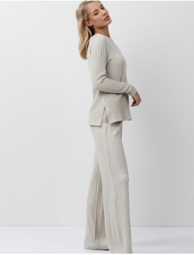 Женский домашний комплект Aruelle ESTELLE SET, Цвет: светло-бежевый, Размеры: S, изображение 3