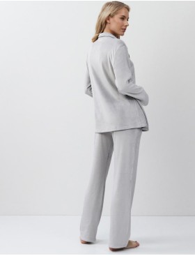 Домашний костюм с брюками Aruelle GABBY SET, Цвет: светло-серый, Размеры: 2XL, изображение 4