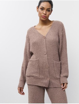 Женский комплект с брюками Aruelle JOLIE SET SOFT, Цвет: мокко, Размеры: M