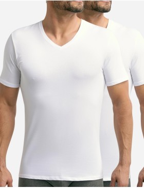 Футболка мужская в наборе (2 шт) Dim 0DI5 белый/белый, Цвет: белый/белый, Размеры: M