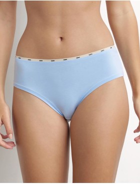 Трусы слипы из смесового хлопка Dim ICON 0DCS лазурно-голубой, Цвет: лазурно-голубой, Размеры: M