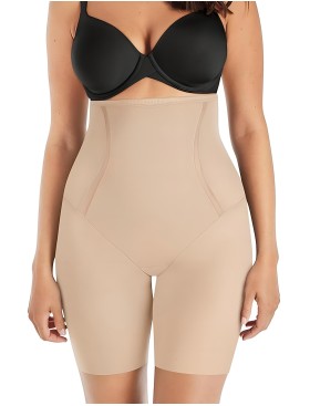 Корректирующие шорты с завышенной талией Maidenform DM5001 латте, Цвет: латте, Размеры: S