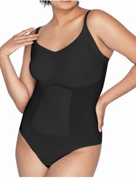 Корректирующее боди-стринг Maidenform DMS083 чёрный, Цвет: чёрный, Размеры: 2XL