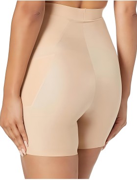 Укороченные шорты с завышенной талией Maidenform DMS088 бежевый, Цвет: бежевый, Размеры: S, изображение 2