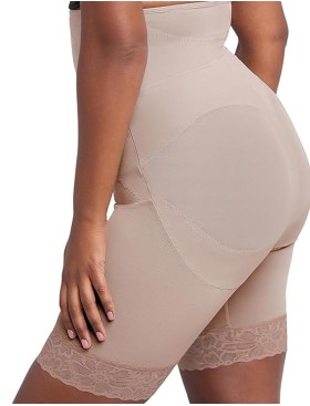 Корректирующие шорты с завышенной талией Maidenform FLS105 вечерний румянец, Цвет: вечерний румянец, Размеры: S, изображение 2