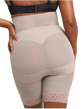 Корректирующие шорты с завышенной талией Maidenform FLS105 вечерний румянец, Цвет: вечерний румянец, Размеры: S, изображение 3