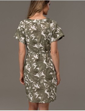 Туника из хлопкового муслина Mia-Amore AVANTA 5370, Цвет: оливковый, Размеры: 2XL/3XL, изображение 2