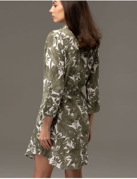 Платье-рубашка из муслина Mia-Amore AVANTA 5377, Цвет: оливковый, Размеры: 4XL, изображение 2