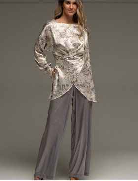 Шёлковый элегантный комплект Mia-Amore EILIN 4586, Цвет: брют, Размеры: 2XL, изображение 3