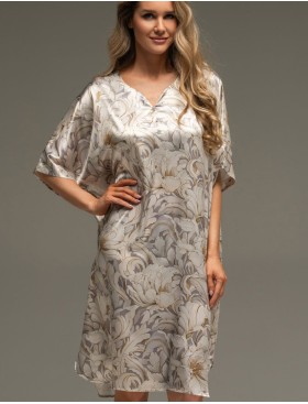 Шёлковая туника Mia-Amore EILIN 4587, Цвет: брют, Размеры: 4XL/5XL, изображение 3