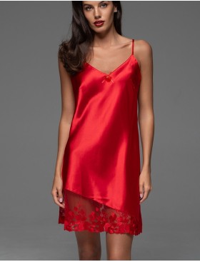 Короткая сорочка Mia-Amore MERLOT 4740 красный, Цвет: красный, Размеры: 4XL