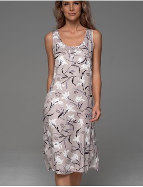 Сорочка на широких бретелях Mia-Amore MAILA 5561, Цвет: серый, Размеры: 3XL