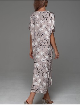 Длинная сорочка Mia-Amore MAILA 5564, Цвет: серый, Размеры: S/M, изображение 2