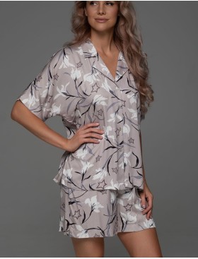 Пижама из вискозы с шёлком Mia-Amore MAILA 5567, Цвет: серый, Размеры: 5XL, изображение 4