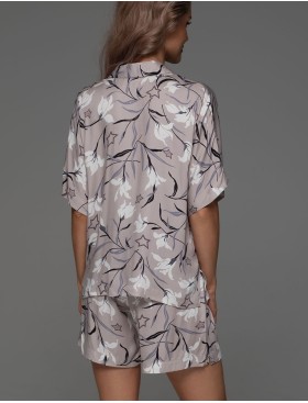 Пижама из вискозы с шёлком Mia-Amore MAILA 5567, Цвет: серый, Размеры: 5XL, изображение 2