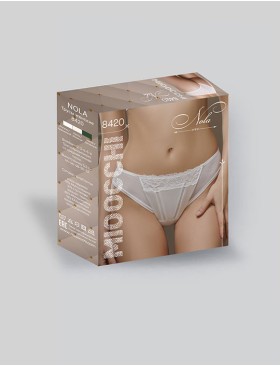 Трусики бразилиана Mioocchi NOLA 8420 perla, Цвет: perla (жемчуг), Размеры: S, изображение 4