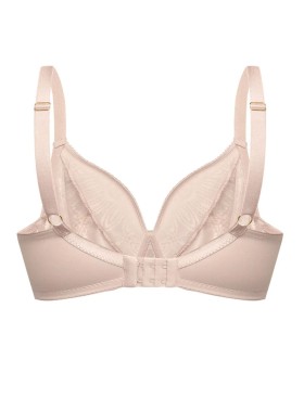 Кружевной бюстгальтер на косточках Mefemi DESIRE M bralette капучино, Цвет: капучино, Размеры: 70F, изображение 9
