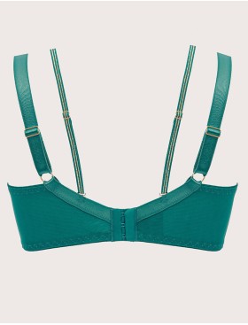 Бюстгальтер кружевной мягкий Alles CHIARA GOLD M зеленый, Цвет: зеленый, Размеры: 90H, изображение 10