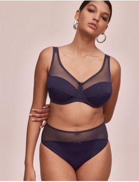 Бюстгальтер мягкий Alles HAVANA 01 M синий, Цвет: синий, Размеры: 70F, изображение 5