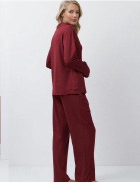 Женская пижама Aruelle CADANCE BURGUNDY, Цвет: бургундское вино, Размеры: XS, изображение 3