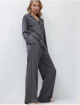 Женская пижама Aruelle CADANCE GREY, Цвет: тёмно-серый, Размеры: XS, изображение 2