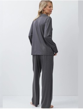 Женская пижама Aruelle CADANCE GREY, Цвет: тёмно-серый, Размеры: XS, изображение 3