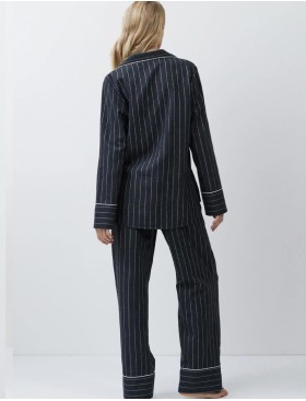 Пижама женская с брюками Aruelle CASEY, Цвет: графит, Размеры: XS, изображение 3
