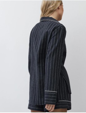 Пижама женская с шортами Aruelle CASEY, Цвет: графит, Размеры: XS, изображение 3