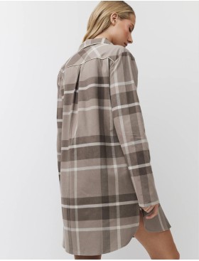 Фланелевая рубашка Aruelle ELODY, Цвет: мокко, Размеры: XS, изображение 2