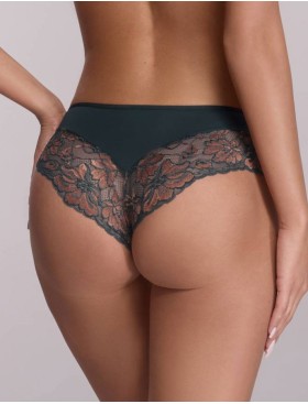 Трусы бразилиана Ava LUXURY 2175 brazyliany azure, Цвет: морской, Размеры: L, изображение 2