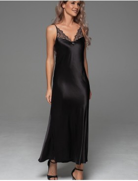 Сорочка с кружевной спинкой Mia-Amore ADELAIDA 4704 черный, Цвет: черный, Размеры: L