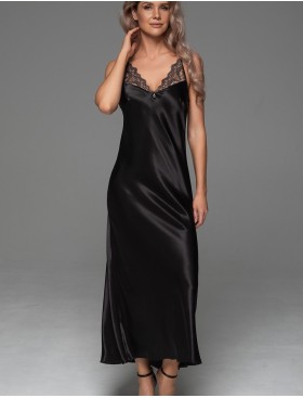 Сорочка с кружевной спинкой Mia-Amore ADELAIDA 4704 черный, Цвет: черный, Размеры: L, изображение 4