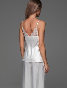 Шёлковый комплект-тройка Mia-Amore ADELAIDA 4706 белый, Цвет: белый, Размеры: 2XL, изображение 2