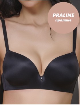 Гладкий формованный бюстгальтер Mioocchi NAOMI 8311 praline, Цвет: praline (пралине), Размеры: 90D