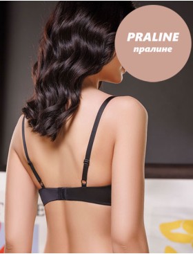 Бюстгальтер с гелевым пуш-ап Mioocchi NAOMI 8312 praline, Цвет: praline (пралине), Размеры: 75A, изображение 2