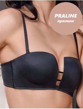 Бюстгальтер планж пуш-ап Mioocchi NAOMI 8313 praline, Цвет: praline (пралине), Размеры: 85C