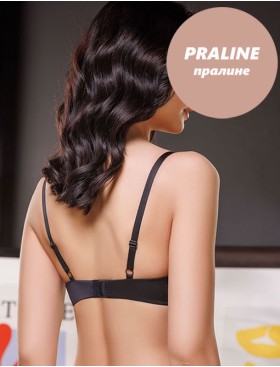 Легкий бюстгальтер спейсер Mioocchi NAOMI 8318 praline, Цвет: praline (пралине), Размеры: 75D, изображение 2
